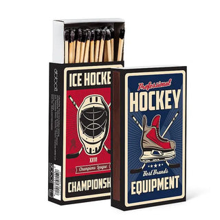 Retro Hockey Design Safety Matches
