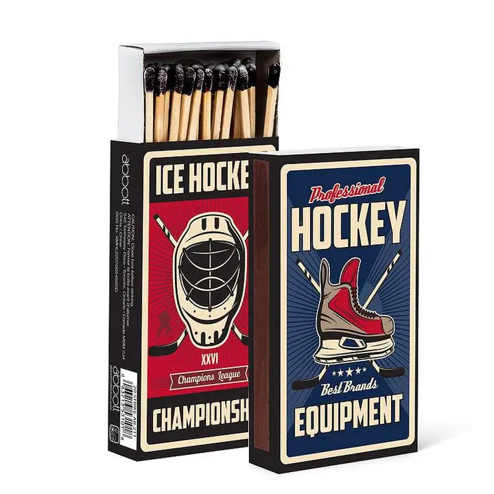 Retro Hockey Design Safety Matches