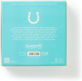 Giddy Up Tabletop Horseshoes Game