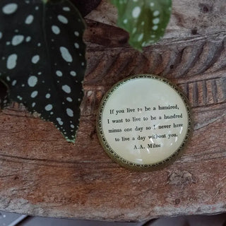 Paperweight - If I Live To Be A Hundred