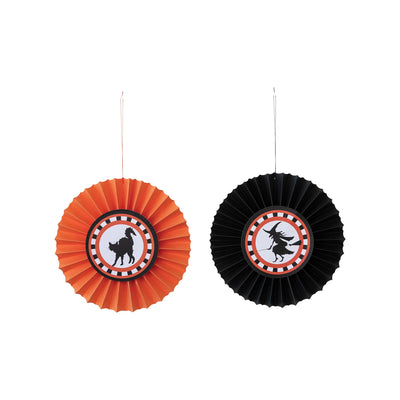 Halloween Paper Pinwheel Ornament - Choose Style