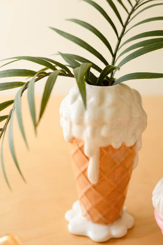 Ice Cream Cone Vase
