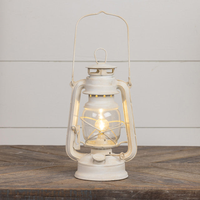 LED Ivory Cabin Lantern