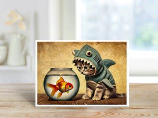 Jaws of Curiosity - Note Card