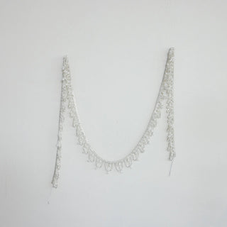 Scalloped Jewel and Faux Pearl Swag Garland