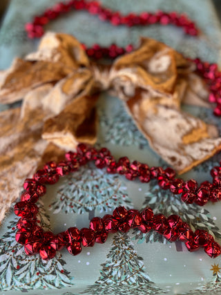 48" Jingle All The Way Bell Garland - Red