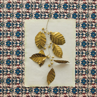 Metal Leaves and Jingle Bells Bunch