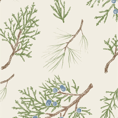 Juniper Sprig Napkins - Choose from Cocktail or Guest Size