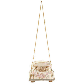 Mary Frances Just Married Beaded Car Image Crossbody Handbag