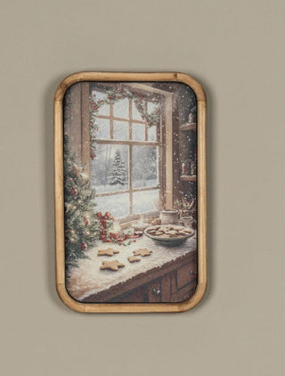 Christmas Kitchen Framed Print