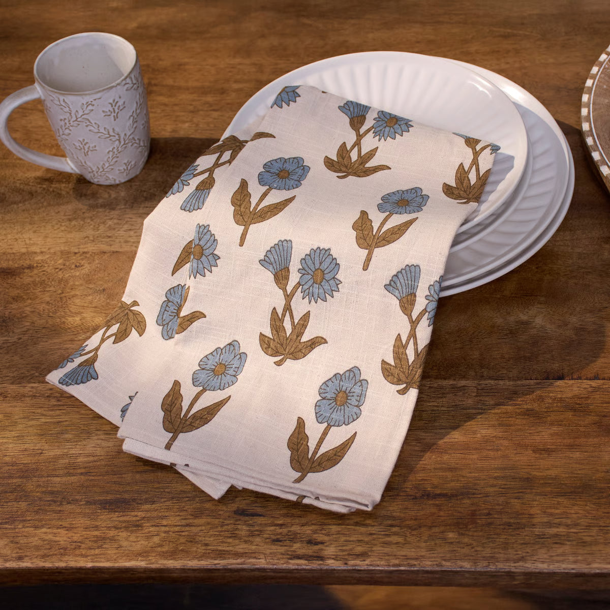 Floral Cottage Kitchen Towel - Thumbnail 2