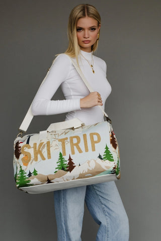 Ski Trip Duffle Tote