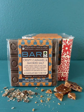 Knipschildt Crispy Caramel and Smoked Salt Bar