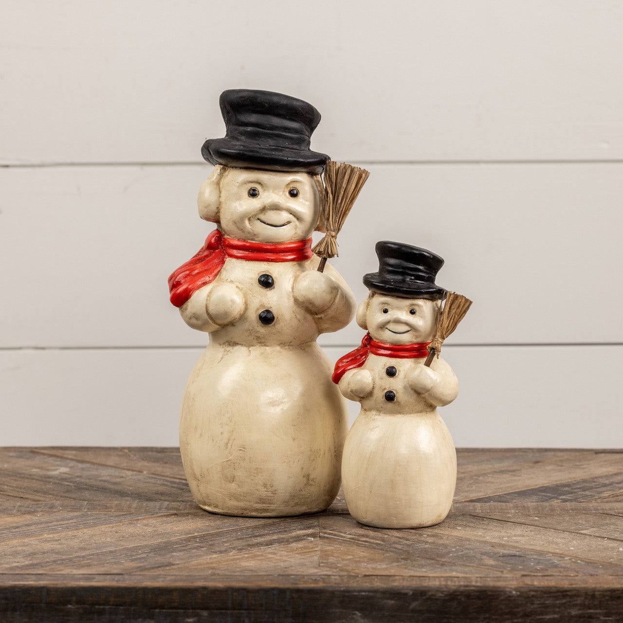 Vintage Style Paper Mache Kentucky Snowman - Choose Size