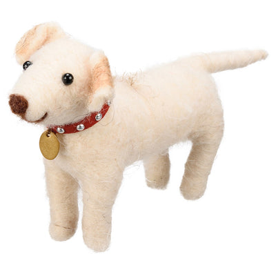 Little Felt Labrador Puppy Dog