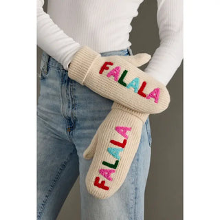 Fa La La Knit Mittens