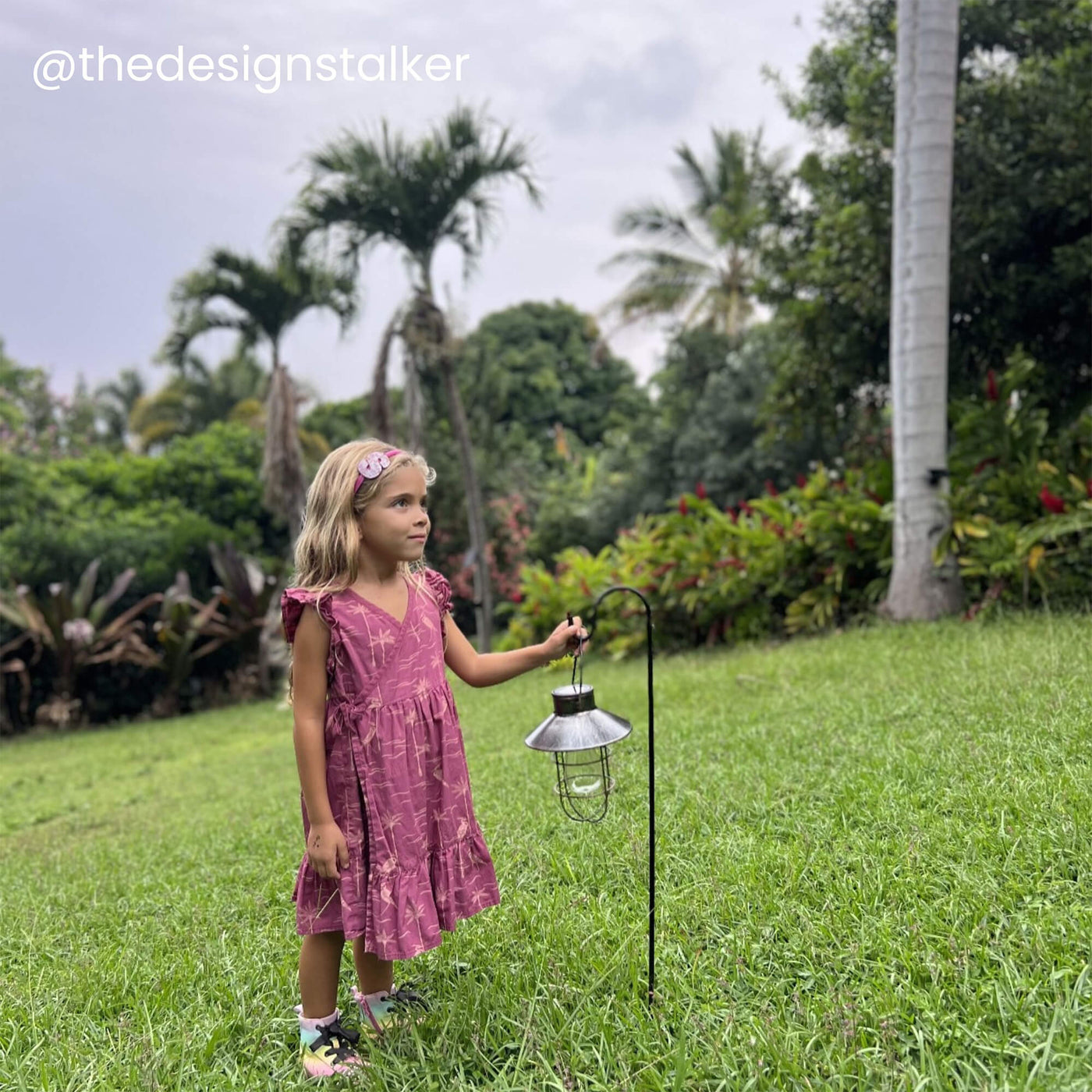 Solar Lantern Garden Stake