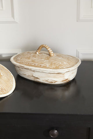 The Sycamore Lidded Dish - Choose Size