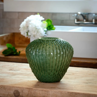 Large Green Pod Vase
