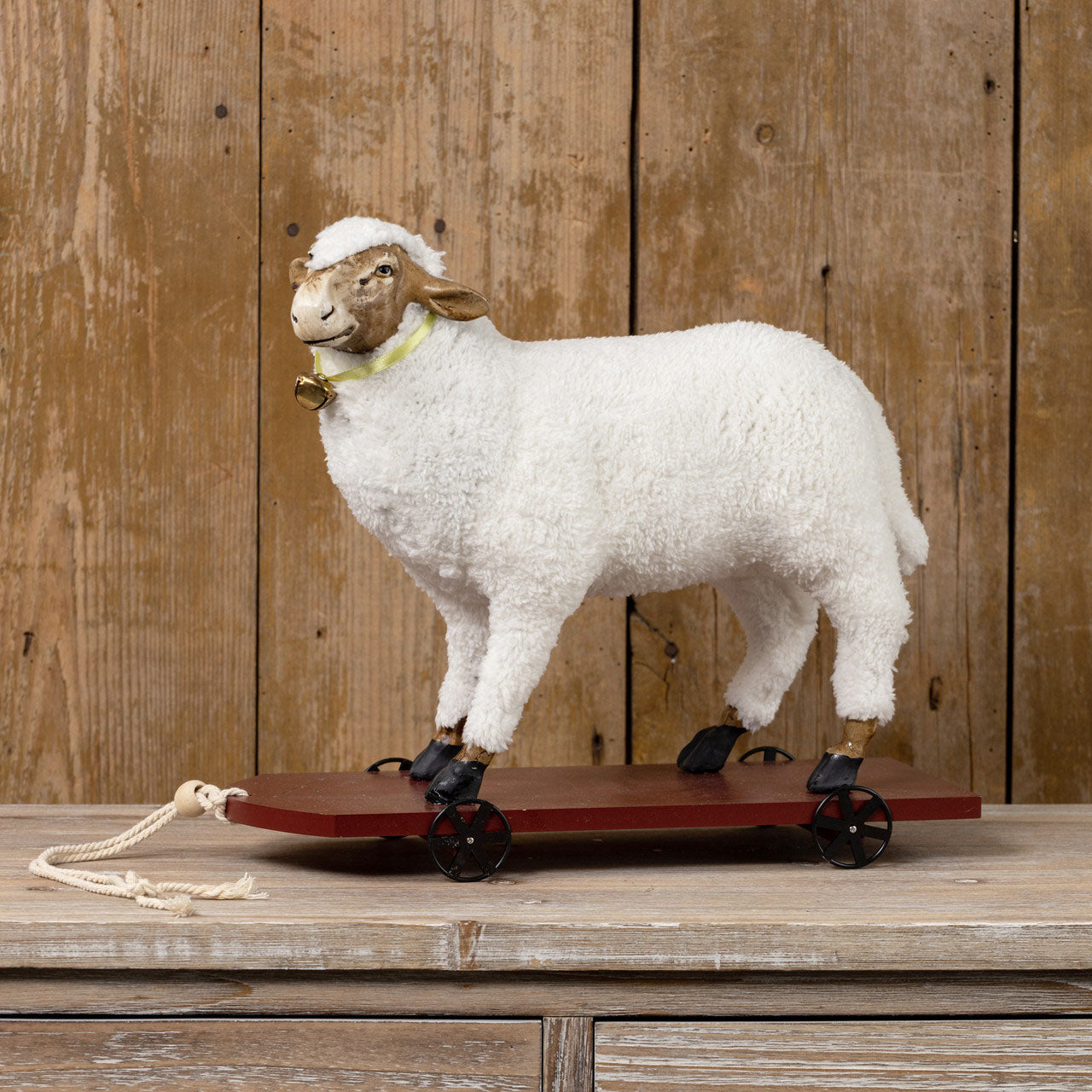 German Sheep Pull Toy - Available in 2 sizes