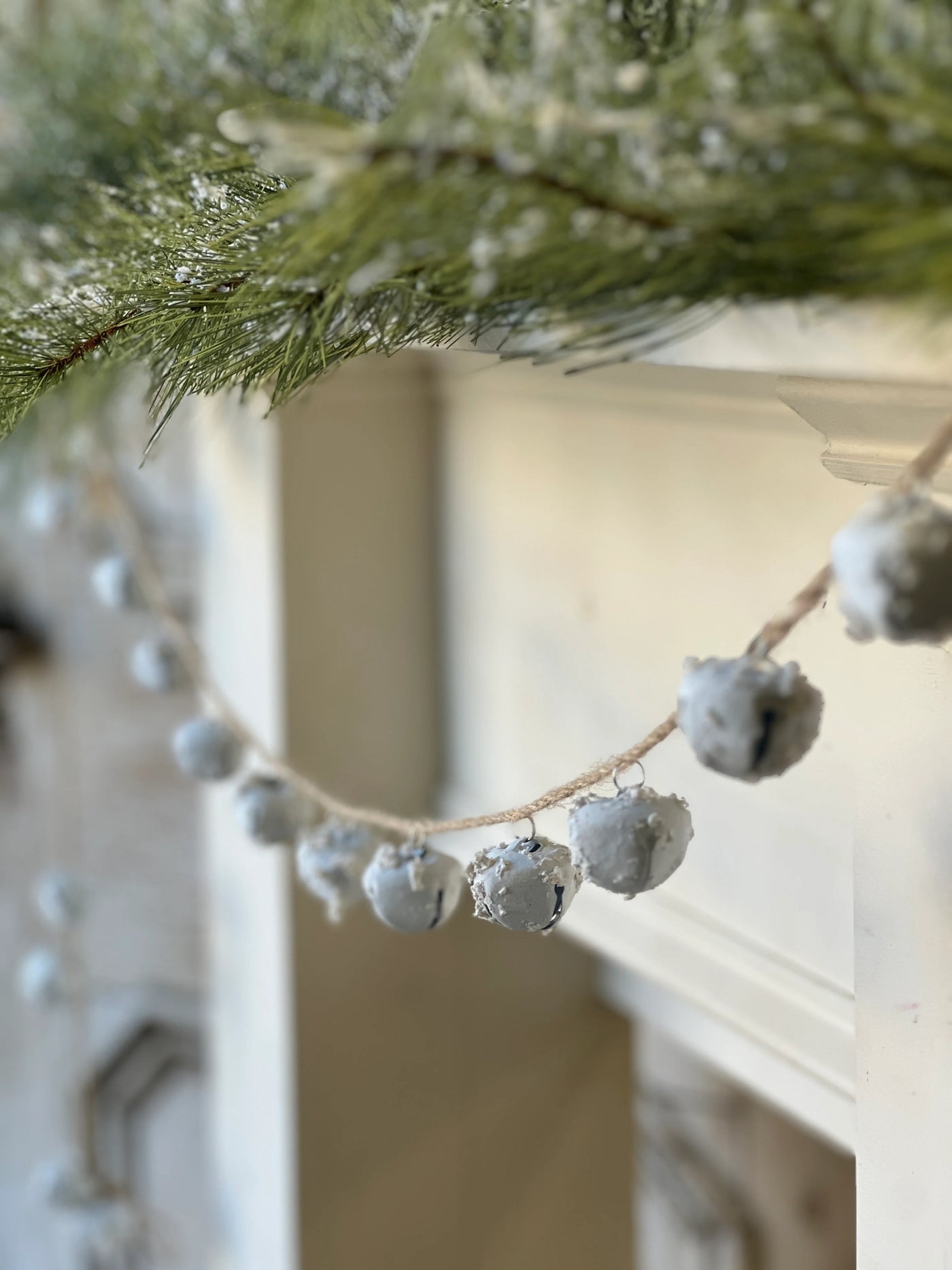 6 Foot Winter Bells Garland - Large Bells