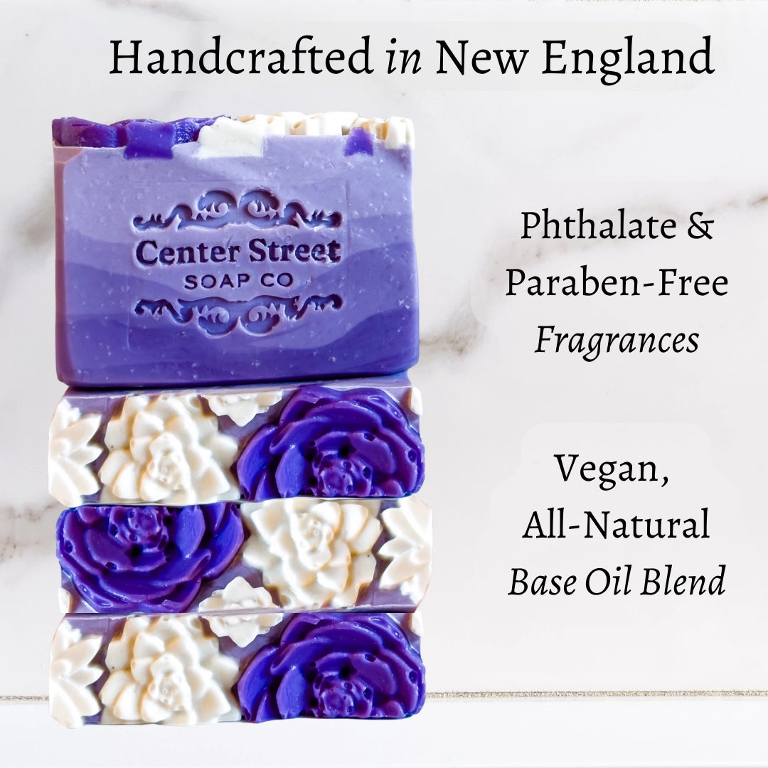 Lavender Fields  Handmade Artisan Soap Bar