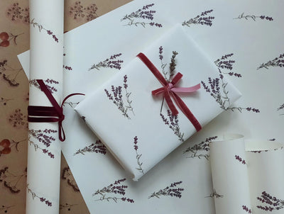 Lavender Luxury Gift Wrap