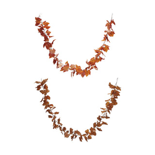 72" Faux Leaf Garland - Choose Color