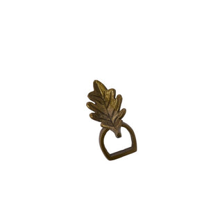 English Oak Napkin Ring - Leaf