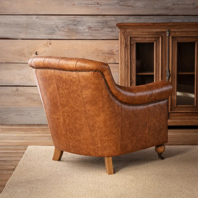 Grand Oaks Leather Arm Chair