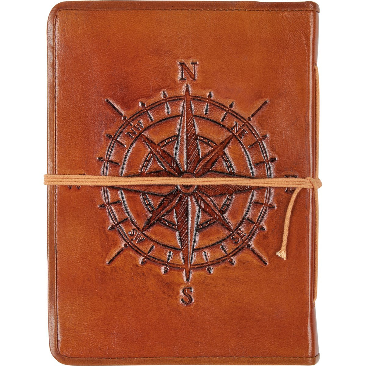 Leatherbound Compass Rose Journal