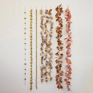 72" Faux Leaf Garland - Choose Color