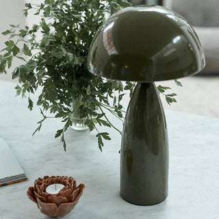 Abigail Ahern Leoma Table Lamp - Olive