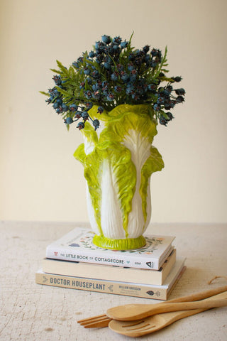 Vegetable Vase - Choose Lettuce or Carrot