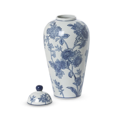 Lidded Blue Yoshino Jar