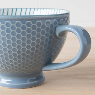 The Light Blue Latte Mug - 14oz