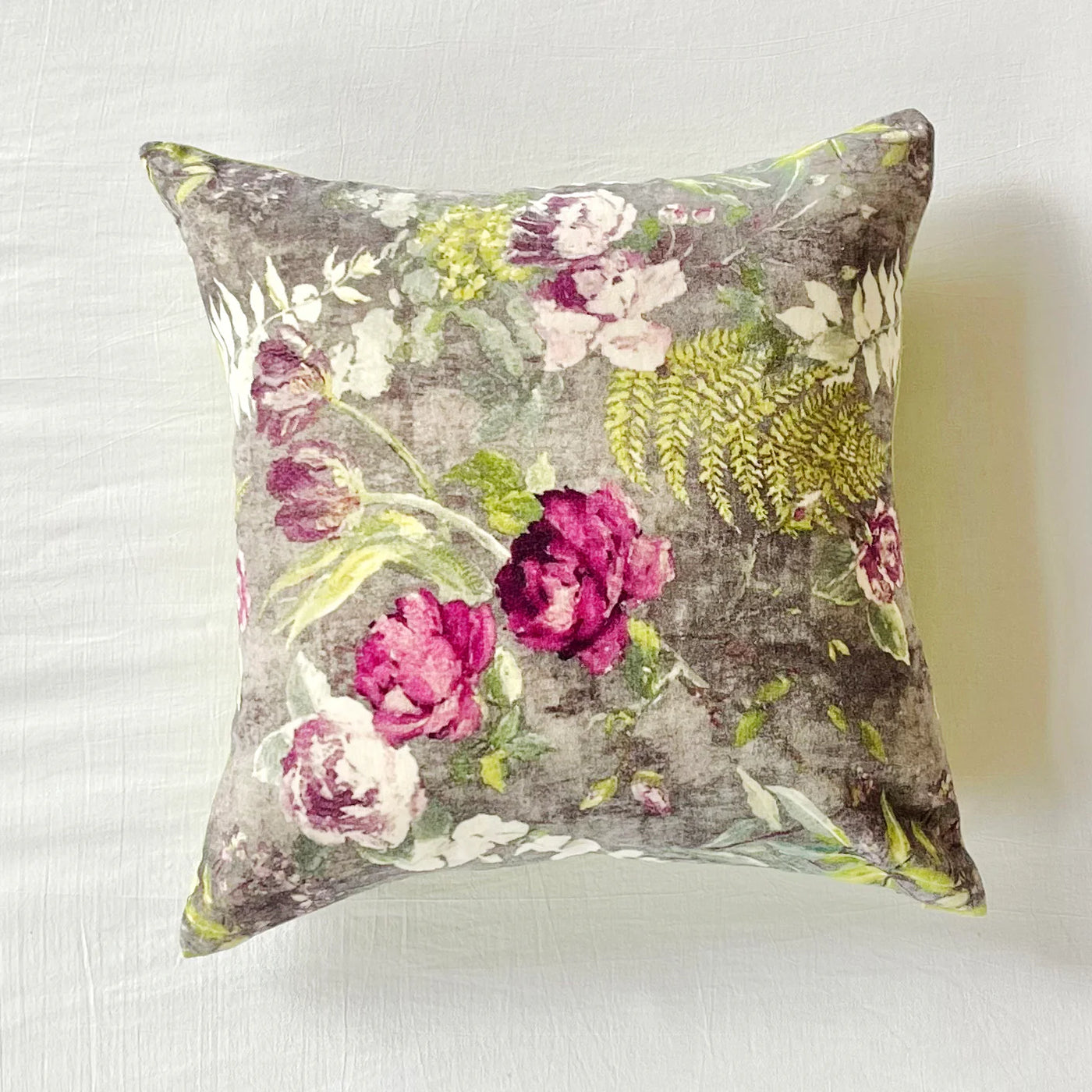 Citrine Botanica Luxurious Velvet Pillow