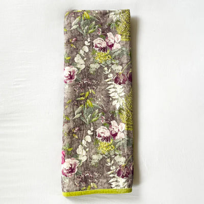 Citrine Botanica Luxurious Velvet Throw Blanket