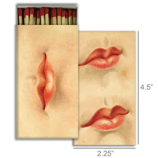 Lips Design Safety Matches