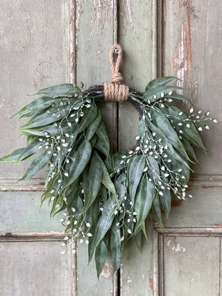 11" Hourglass Greens Wreath