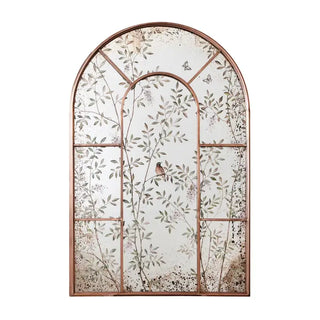 Arched Garden Window Mirror