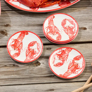 Beach House Set of 4 Lobster Canape Plates