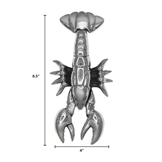 Lobster Door Knocker - Choose Brass or Silver Finish