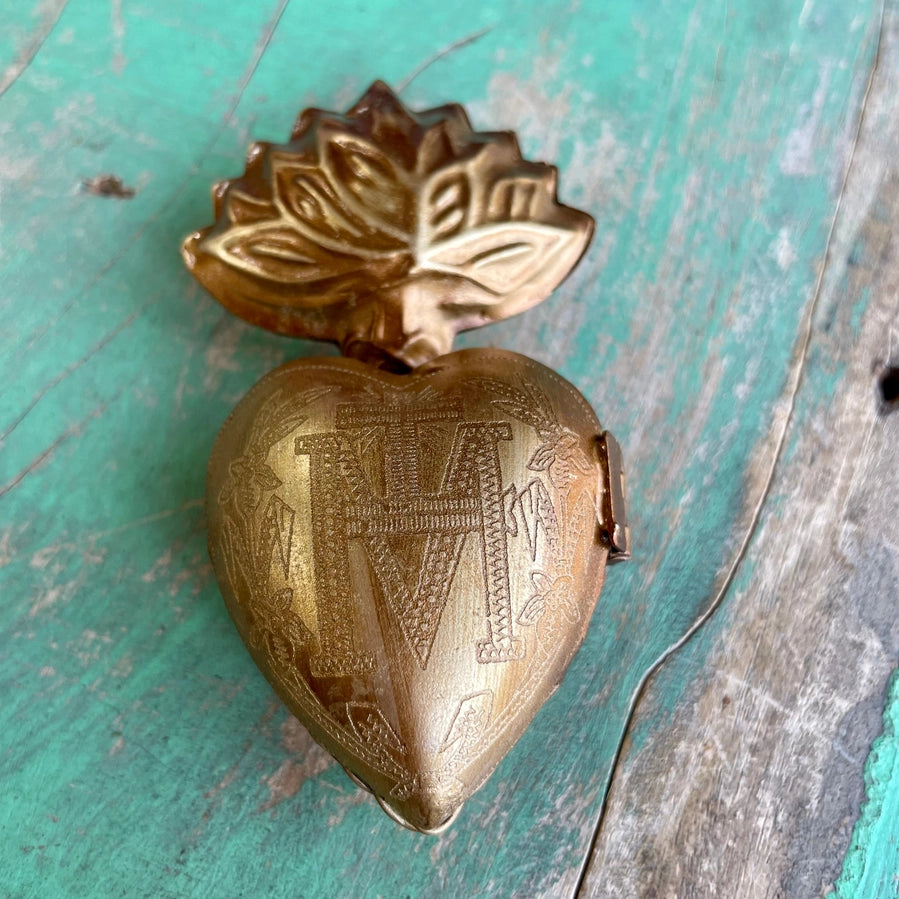 Sacred Heart Locket Box