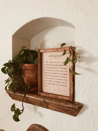 The Lord's Prayer Wall Decor - Choose Size