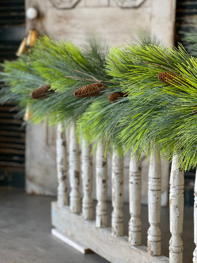 6 Foot Luxe Pine Garland