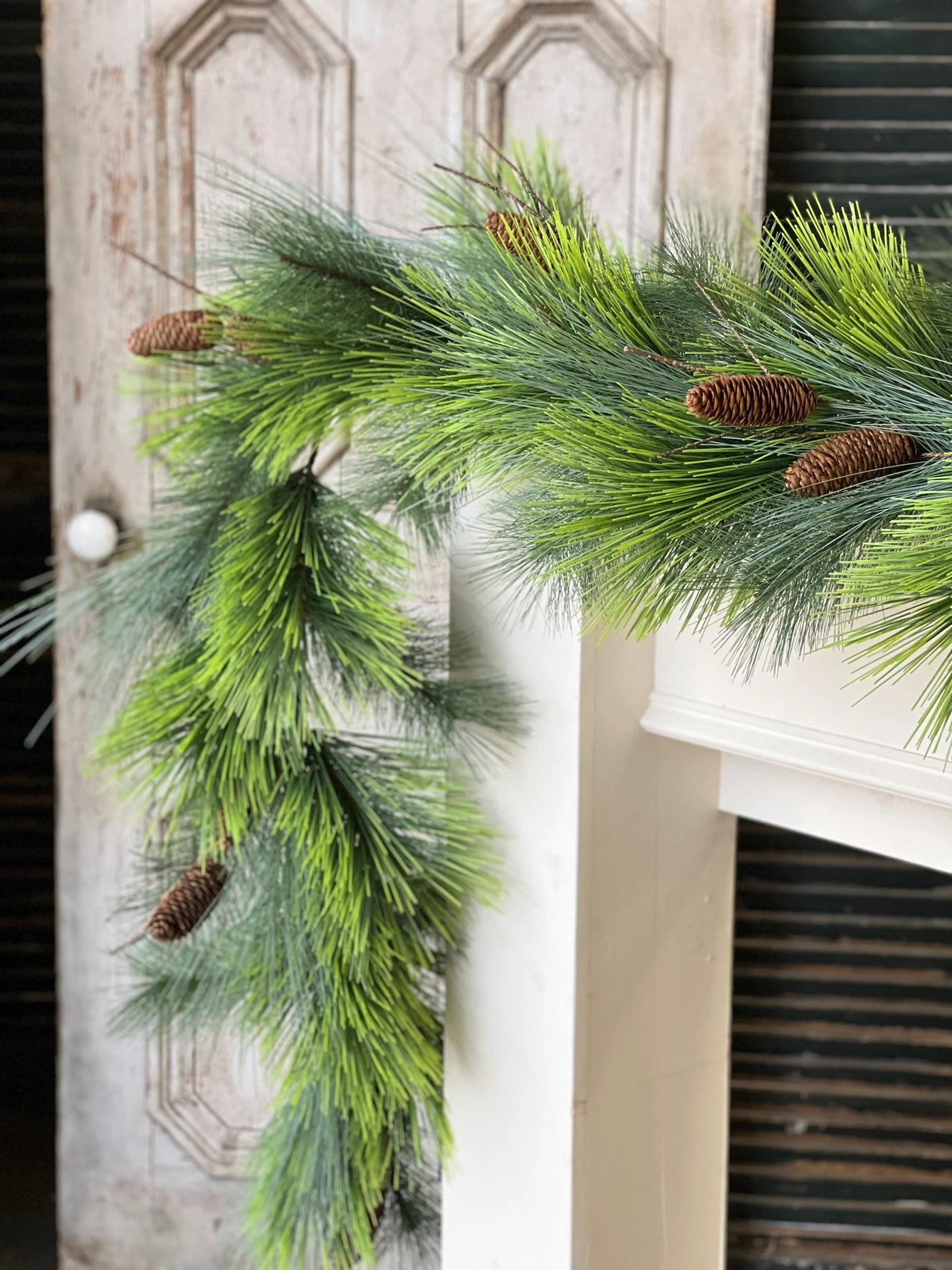 6 Foot Luxe Pine Garland