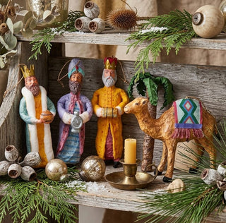 Magi from the East Folk Art Ornament Set