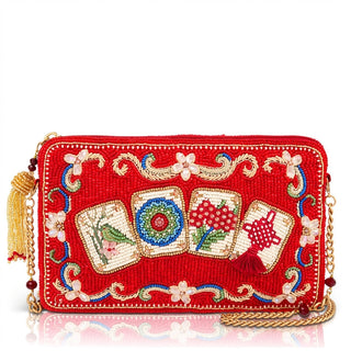 Mary Frances Mahjong Mood Mini Crossbody