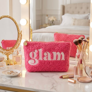 Glam Teddy Pouch